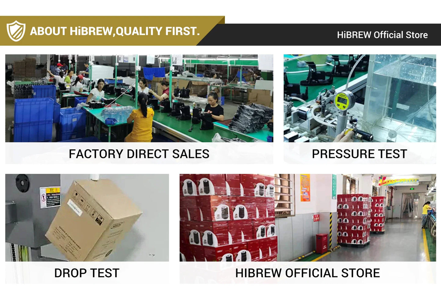 HiBREW Coffee Machine 19 Bar 4in1 & Cold Multiple Capsule Espresso Cafetera