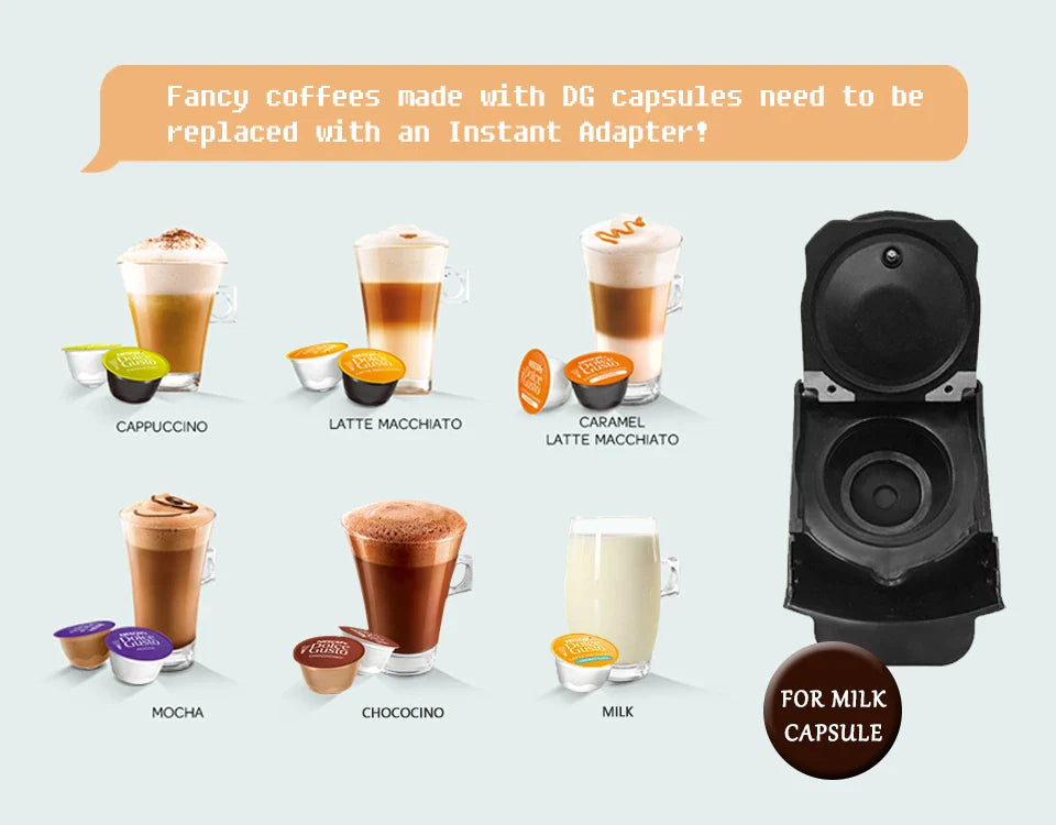 HiBREW Coffee Machine 19 Bar 4in1 & Cold Multiple Capsule Espresso Cafetera