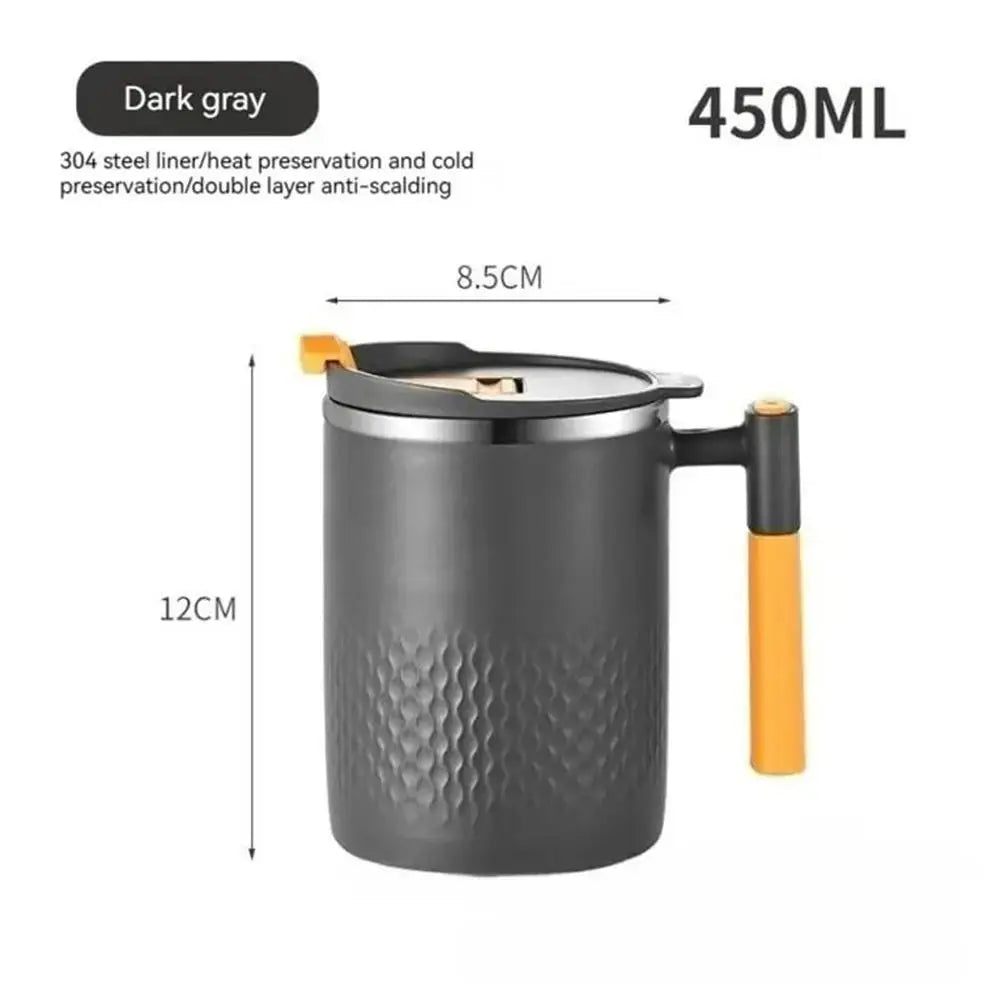304 Stainless Steel Mug With Tea Leak Tea Cup Double Layer Coffee Cup Japanese