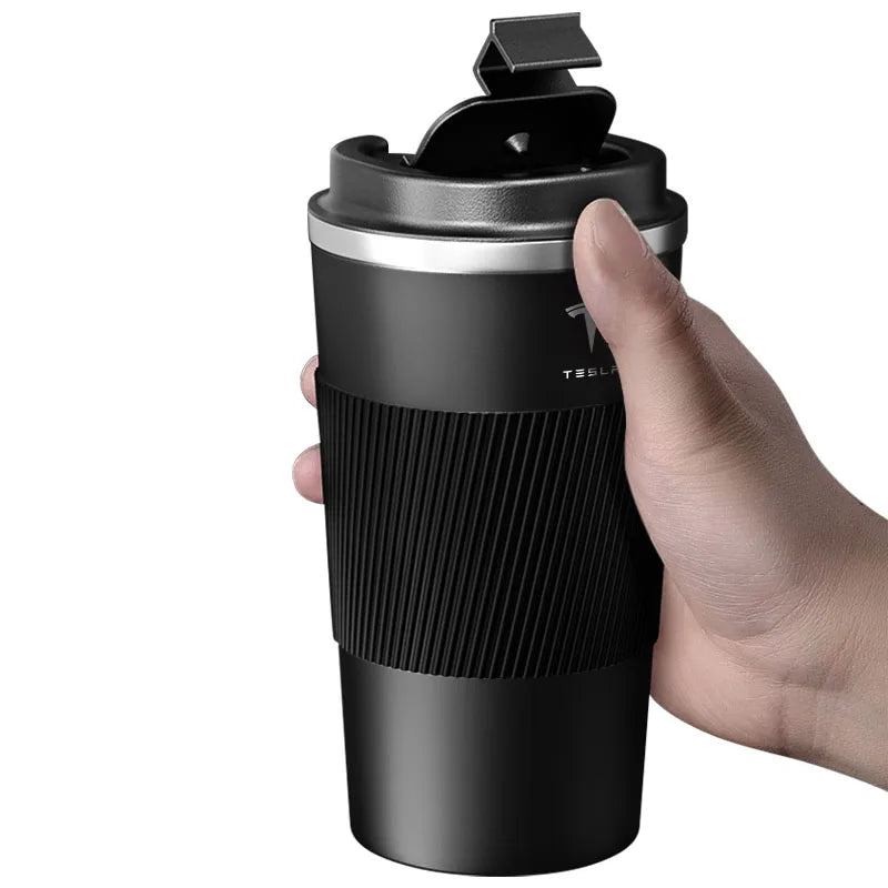 1pcs 5 colours Stainless Steel Coffee Cup Thermal Mug For Tesla Model 3 Model