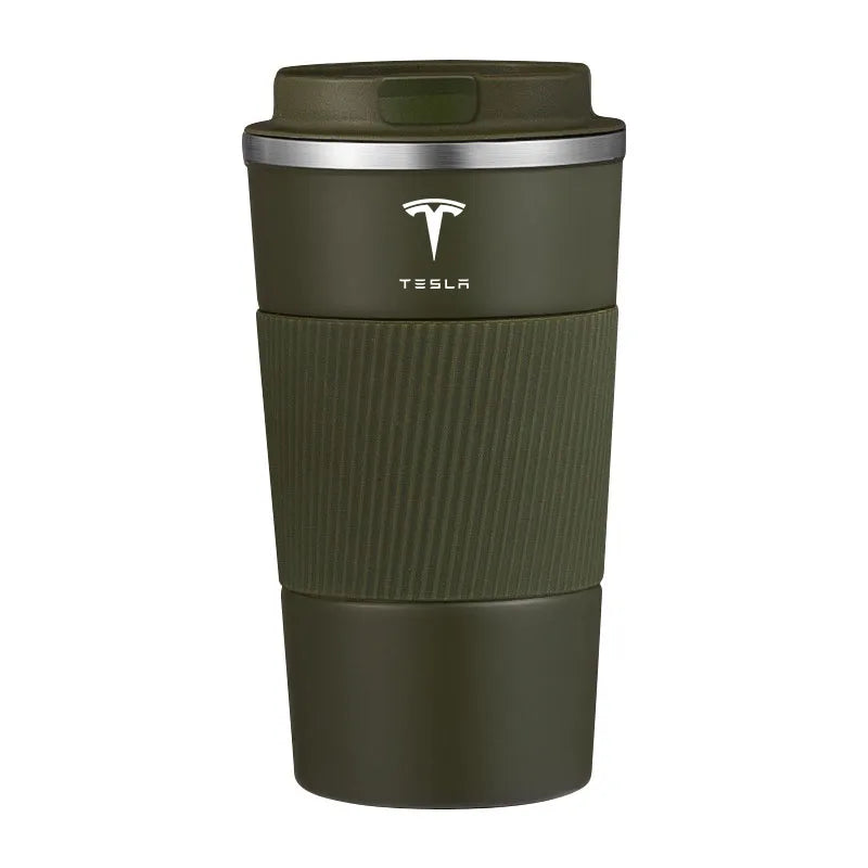 1pcs 5 colours Stainless Steel Coffee Cup Thermal Mug For Tesla Model 3 Model