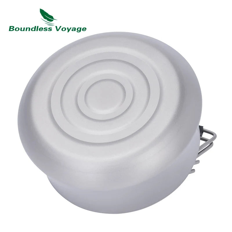 Boundless Voyage 800ml Titanium Kettle with Infuser Ultralight Stovetop Teapot