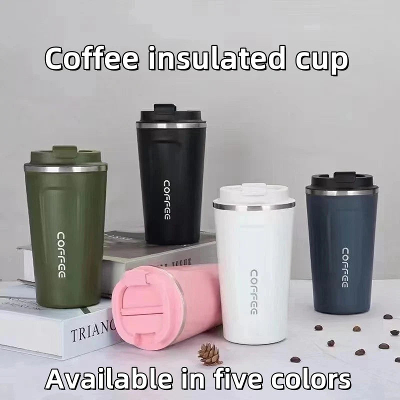 380 510ml Thermo Cafe Coffee Mug Car Thermos Mug Leak Proof Travel Thermo Cup