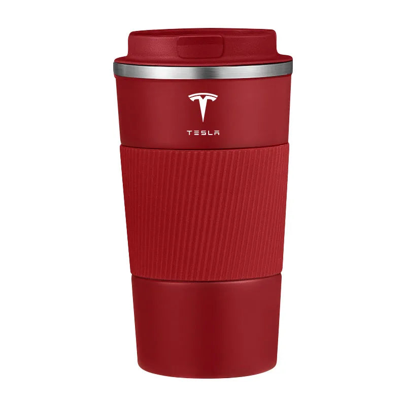 1pcs 5 colours Stainless Steel Coffee Cup Thermal Mug For Tesla Model 3 Model